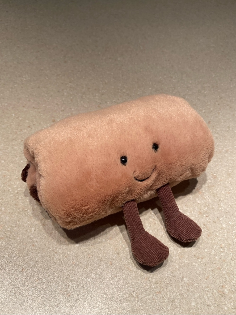 Jellycat chocolate croissant